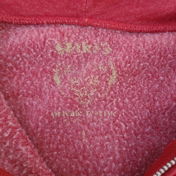 CATHOUSE Hollywood Hoodie Adult L Red Zip Up Riki Rachtman Private Reserve - Picture 7 of 7